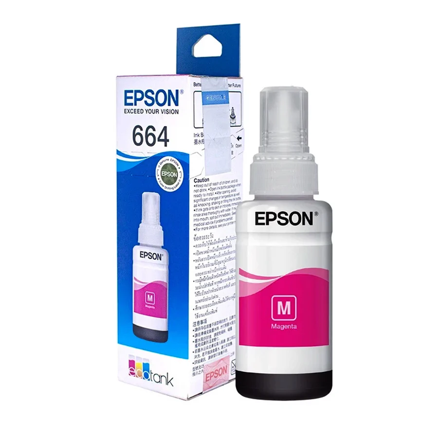 Epson 70ml Ink Bottle (Black, Cyan, Magenta, Yellow) (C13T664100, C13T664200, C13T664300, C13T664400) - Image 5
