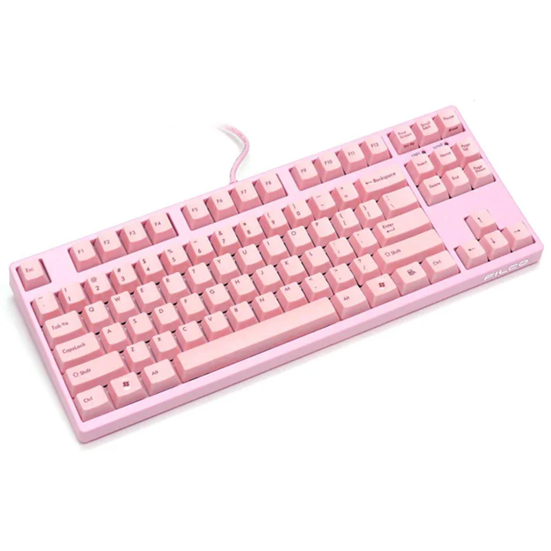 Filco Majestouch 2 Tenkeyless 87 US ASCII Mechanical Keyboard Pink (MX Blue Switch) (FKBN87MC/EP2) - Image 2