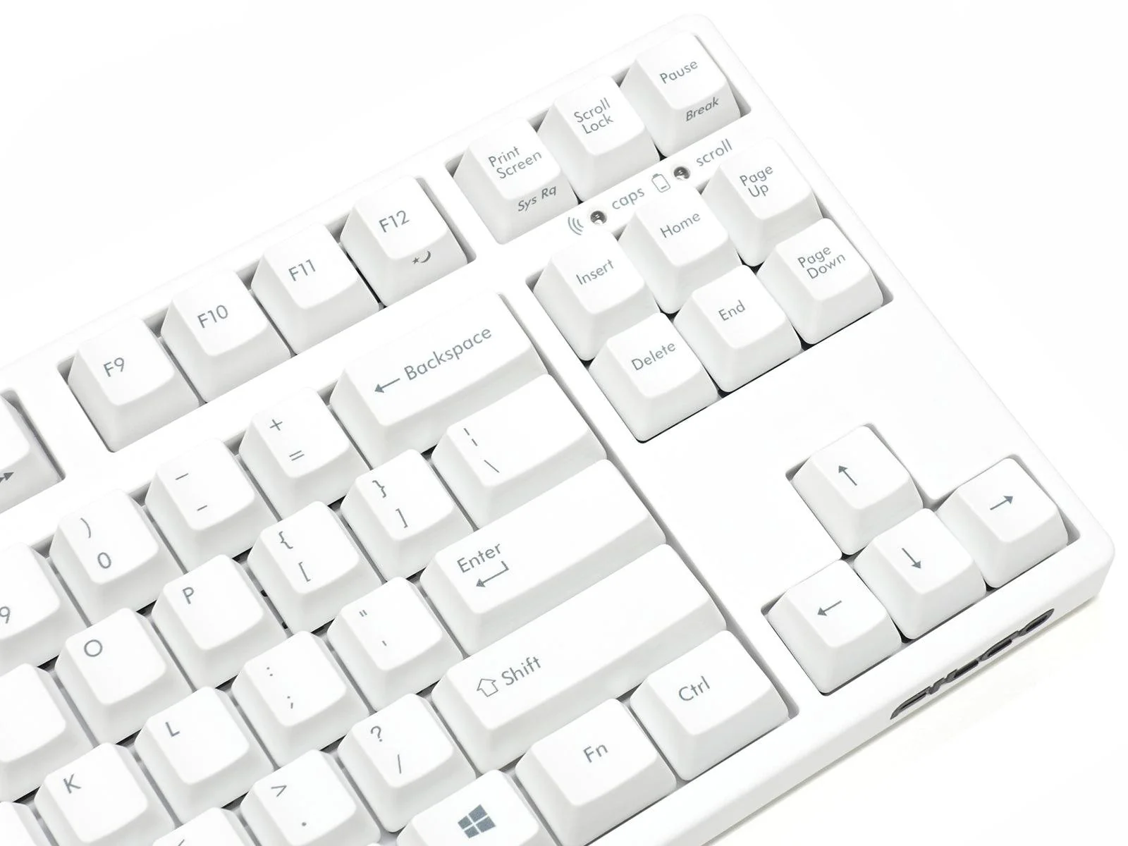 Filco Majestouch Convertible 2 Hakua Tenkeyless 87 US ASCII Mechanical Keyboard White (MX Red Switch) (FKBC87MRL/EMW2) - Image 11