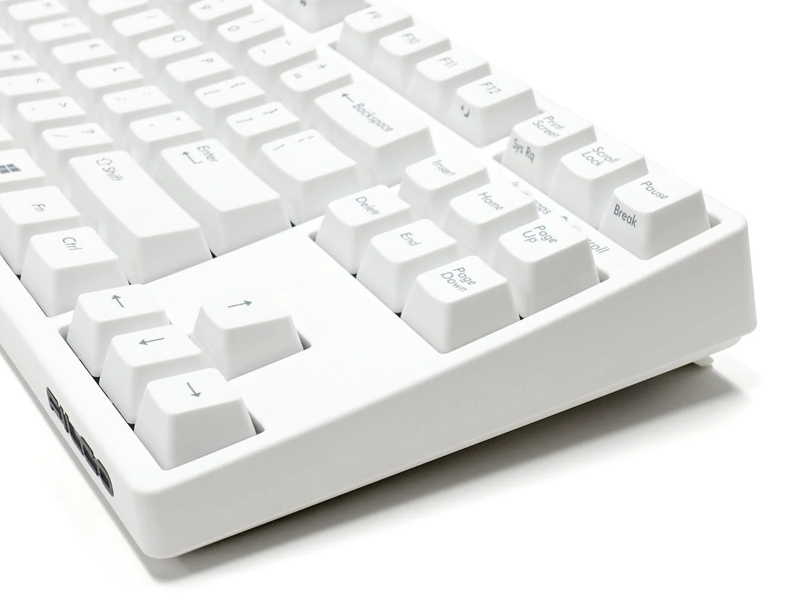 Filco Majestouch Convertible 2 Hakua Tenkeyless 87 US ASCII Mechanical Keyboard White (MX Red Switch) (FKBC87MRL/EMW2) - Image 14