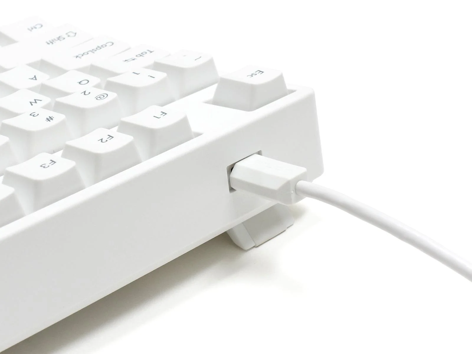 Filco Majestouch Convertible 2 Hakua Tenkeyless 87 US ASCII Mechanical Keyboard White (MX Red Switch) (FKBC87MRL/EMW2) - Image 18