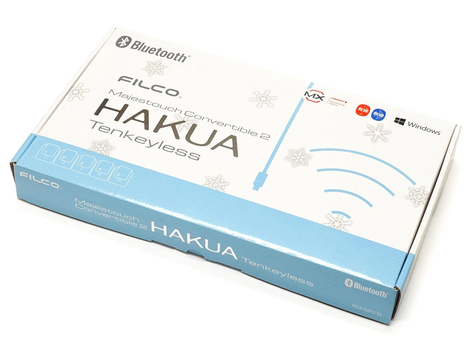 Filco Majestouch Convertible 2 Hakua Tenkeyless 87 US ASCII Mechanical Keyboard White (MX Red Switch) (FKBC87MRL/EMW2) - Image 21