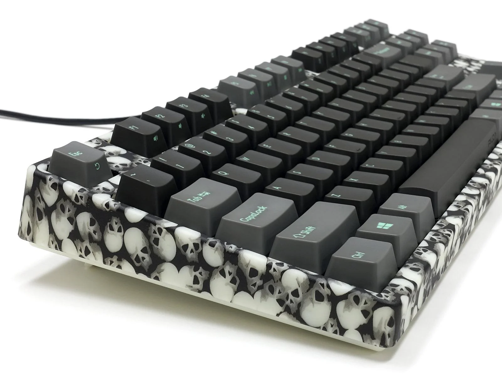 Filco Majestouch Lumi S Tenkeyless Double Shot PBT 87 US ASCII Mechanical Keyboard Lumi Skull (MX Red Switch) (FKBN87MRL/ECSP2LS) - Image 7