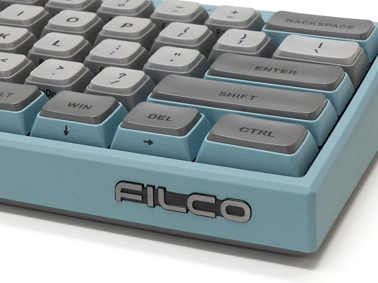 Filco Majestouch MINILA-R Convertible Double Shot PBT 63 US ASCII Mechanical Keyboard ASAGI (MX Blue Switch) (FFBTR63MC/EAG) - Image 13
