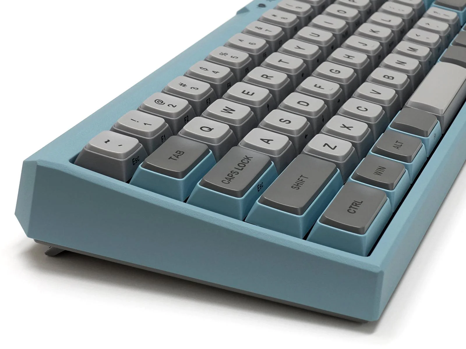 Filco Majestouch MINILA-R Convertible Double Shot PBT 63 US ASCII Mechanical Keyboard ASAGI (MX Blue Switch) (FFBTR63MC/EAG) - Image 7