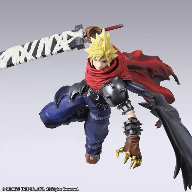 Final Fantasy Bring Arts Cloud Strife Another Form Variant Action Figure - Image 5