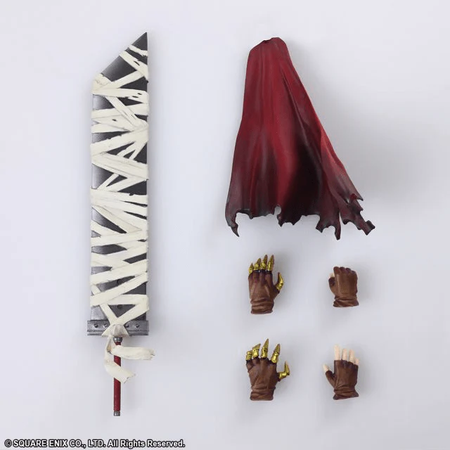 Final Fantasy Bring Arts Cloud Strife Another Form Variant Action Figure - Image 7