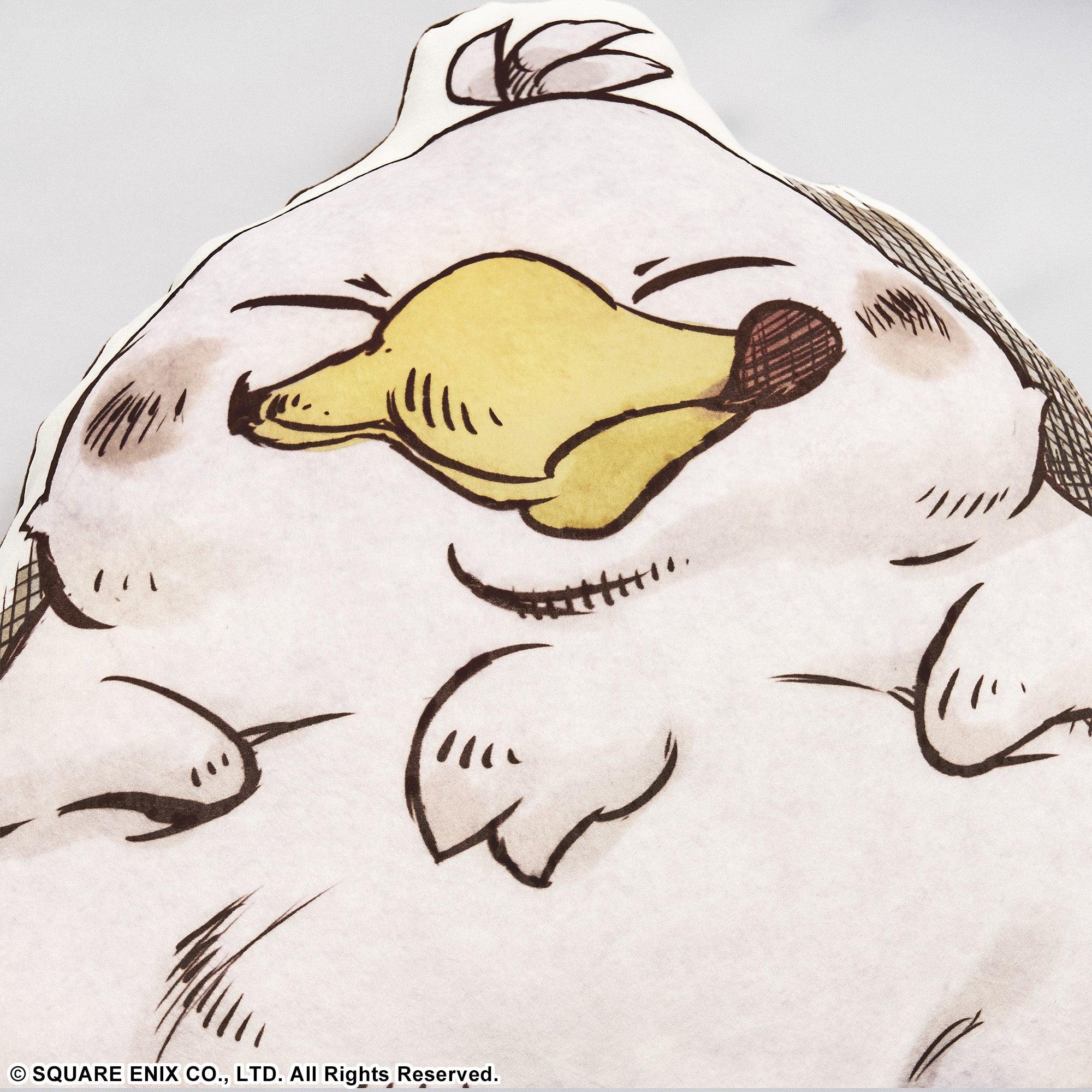 Final Fantasy Fluffy Fluffy Die-Cut Cushion (Fat Chocobo) - Image 2