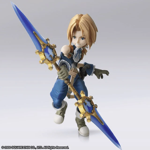 FINAL FANTASY IX BRING ARTS ZIDANE TRIBAL & GARNET TIL ALEXANDROS 17TH - Image 2