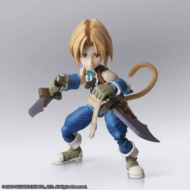 FINAL FANTASY IX BRING ARTS ZIDANE TRIBAL & GARNET TIL ALEXANDROS 17TH - Image 3