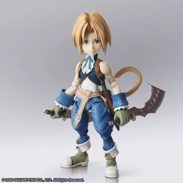 FINAL FANTASY IX BRING ARTS ZIDANE TRIBAL & GARNET TIL ALEXANDROS 17TH - Image 4