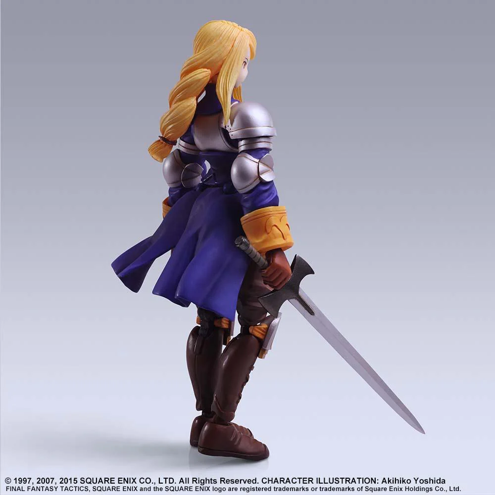 Final Fantasy Tactics Bring Arts Action Figure (Agrias Oaks) - Image 7