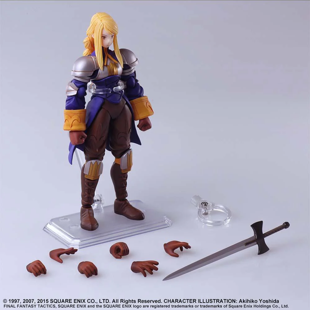 Final Fantasy Tactics Bring Arts Action Figure (Agrias Oaks) - Image 8