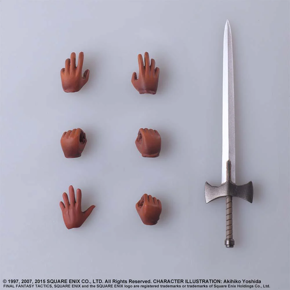 Final Fantasy Tactics Bring Arts Action Figure (Agrias Oaks) - Image 9