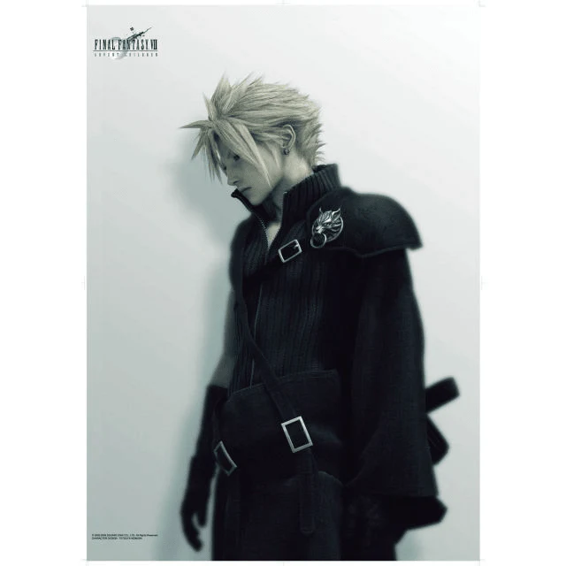 Final Fantasy VII Advent Children Cloud Strife Wall Scroll Poster