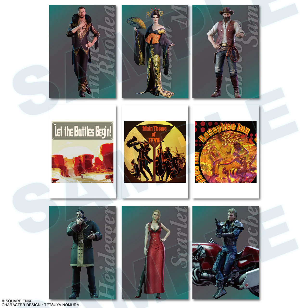 Final Fantasy VII Anniversary Art Museum Digital Card Plus VOL.2 - Image 7