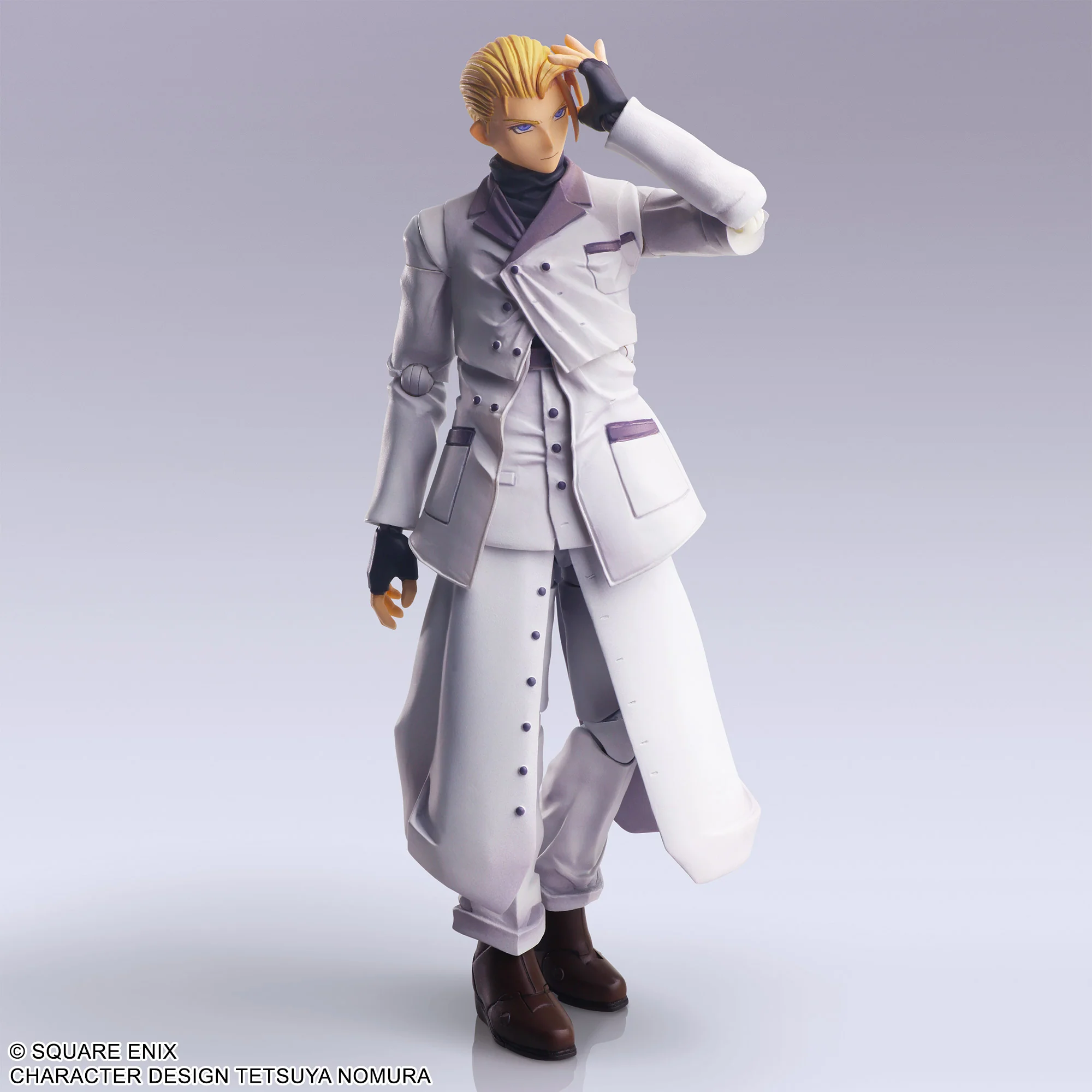 Final Fantasy VII Bring Arts Action Figure - Rufus Shinra - Image 2