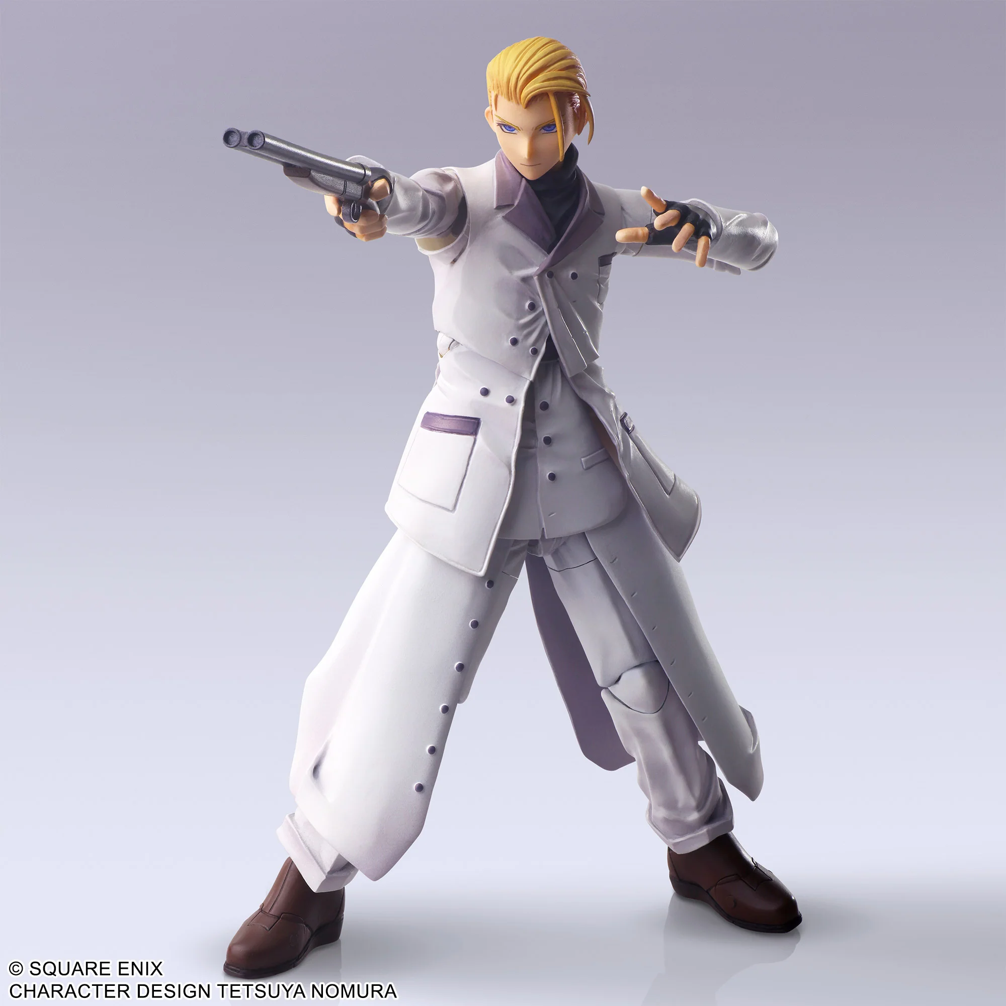Final Fantasy VII Bring Arts Action Figure - Rufus Shinra - Image 4