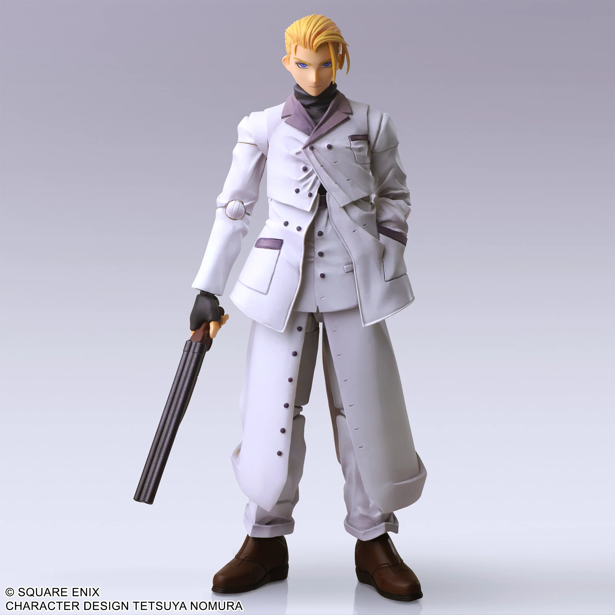 Final Fantasy VII Bring Arts Action Figure - Rufus Shinra - Image 5