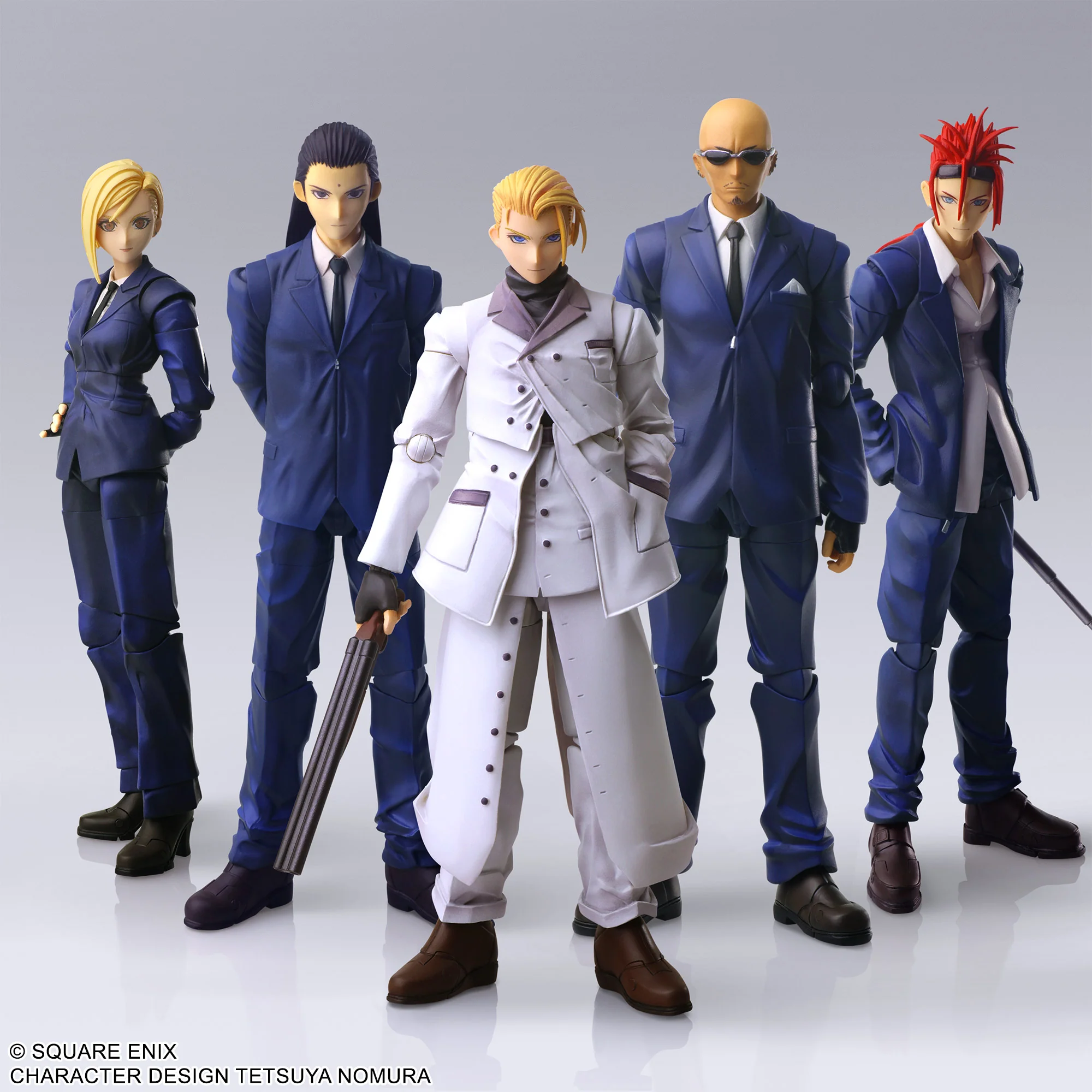 Final Fantasy VII Bring Arts Action Figure - Rufus Shinra - Image 9