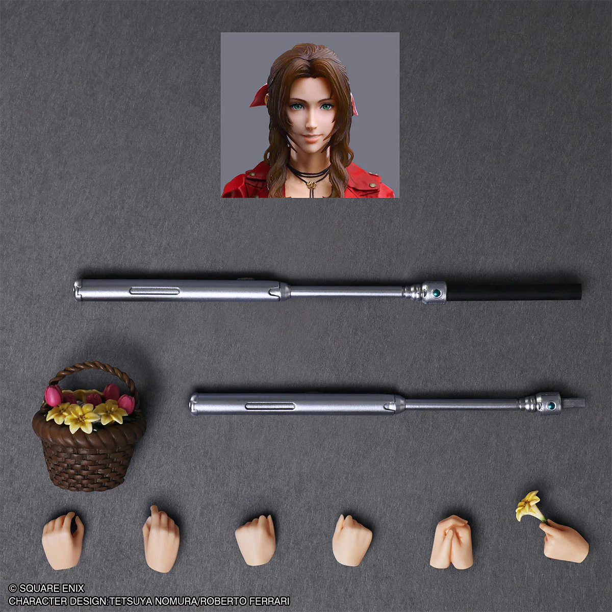 Final Fantasy VII Rebirth Play Arts Kai Action Figure - Aerith Gainsborough - Image 9