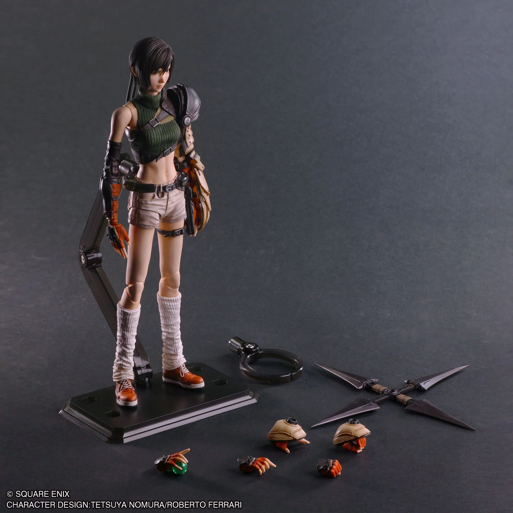 Final Fantasy VII Rebirth Play Arts Kai Action Figure - Yuffie Kisaragi - Image 7