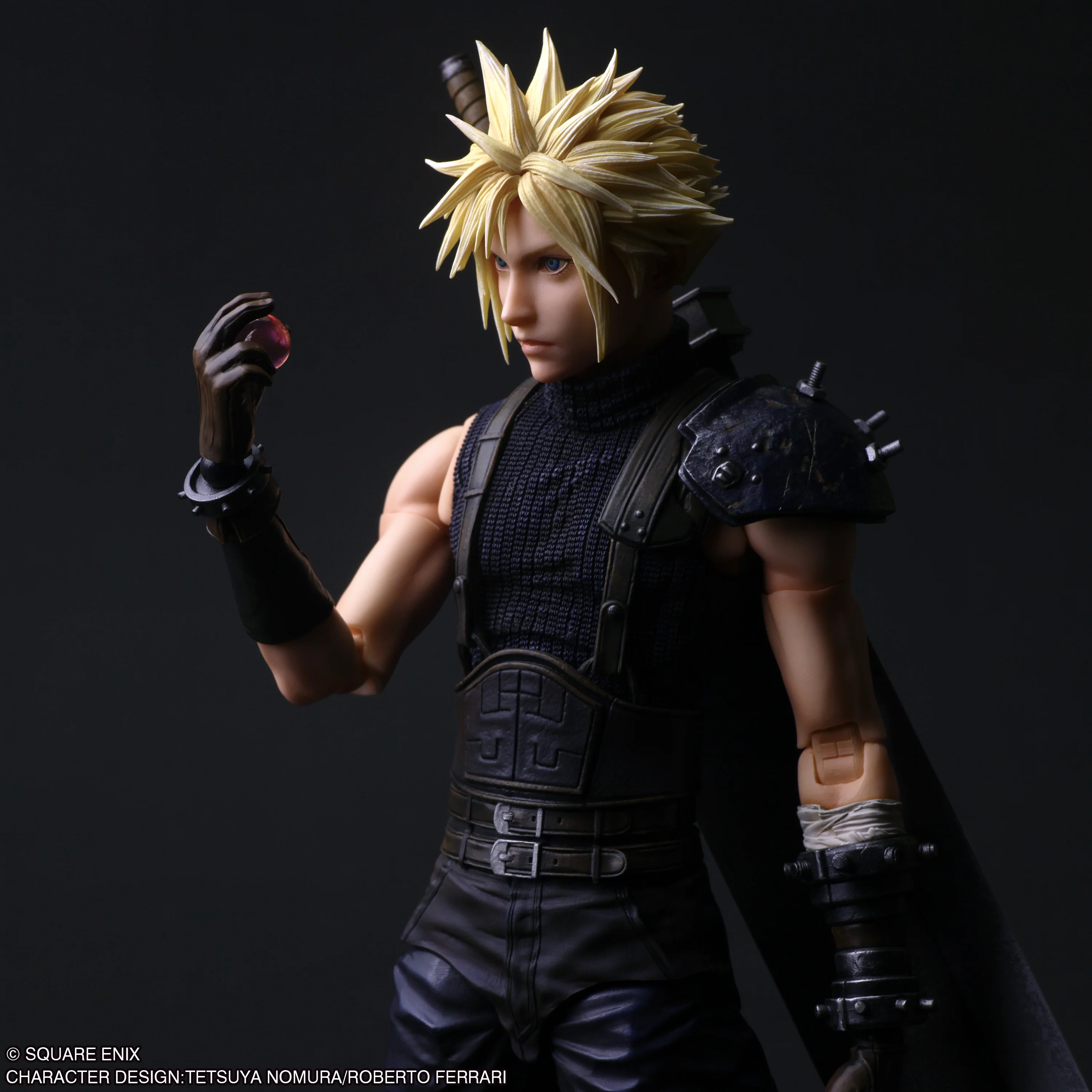 Final Fantasy VII Rebirth Play Arts Shin Action Figure - Cloud Strife - Image 8