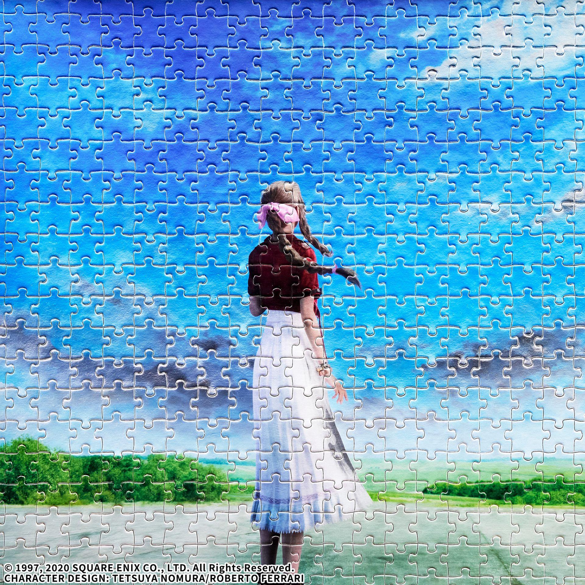 Final Fantasy VII Remake Jigsaw Puzzle Aerith Key Art (500-piece) - Image 4