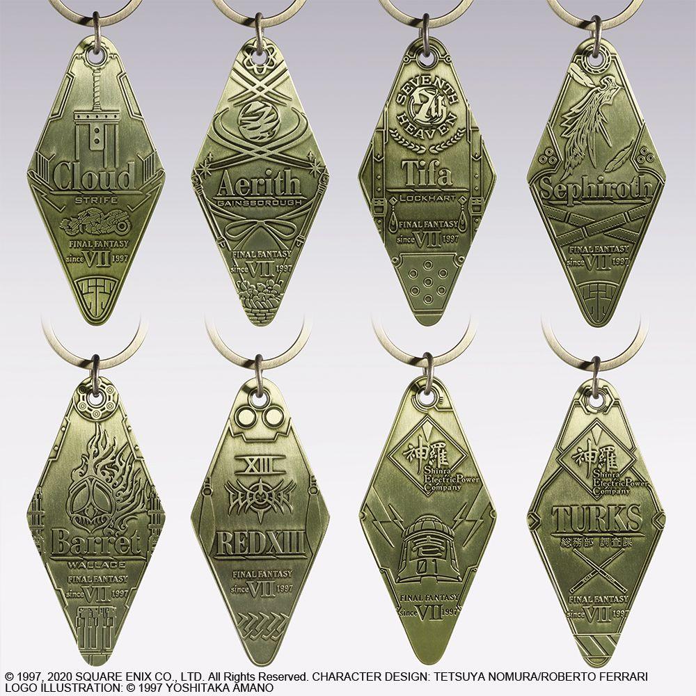 Final Fantasy VII Remake Motel Key Holder Blind Box* (One Random Key Holder) - Image 3