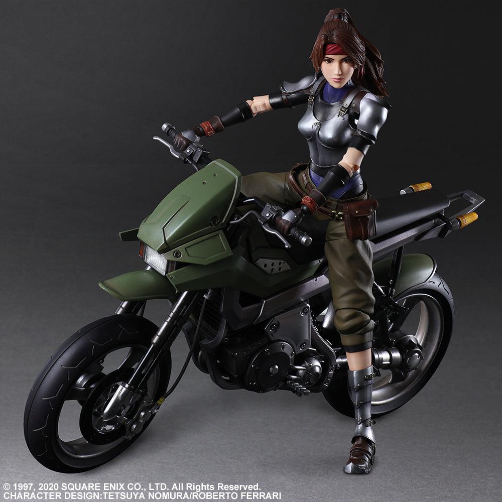 Final Fantasy VII Remake Play Arts Kai Action Figure (Jessie & Motorcycle Set) - Image 2