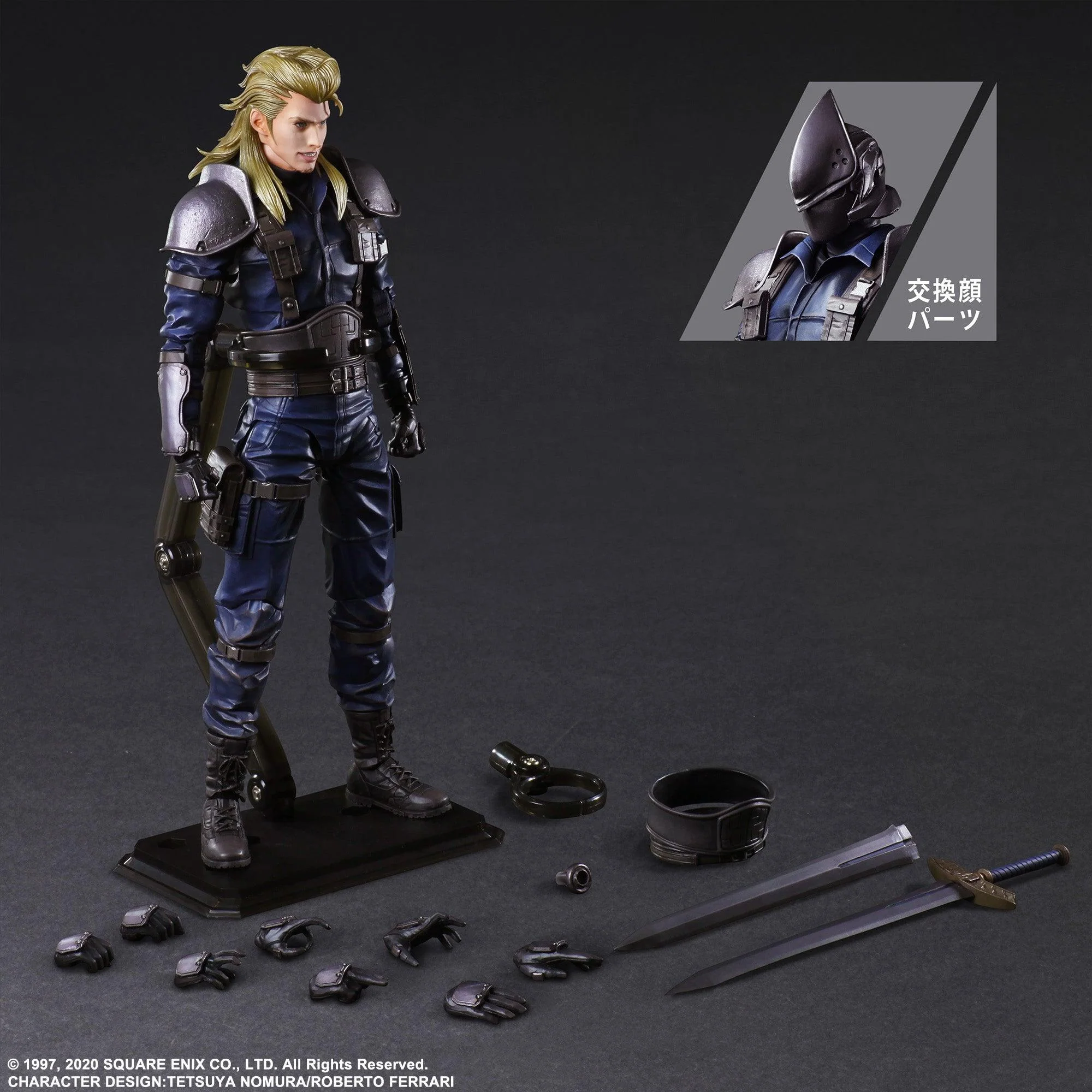 Final Fantasy VII Remake Play Arts KAI Action Figure - Roche - Image 9