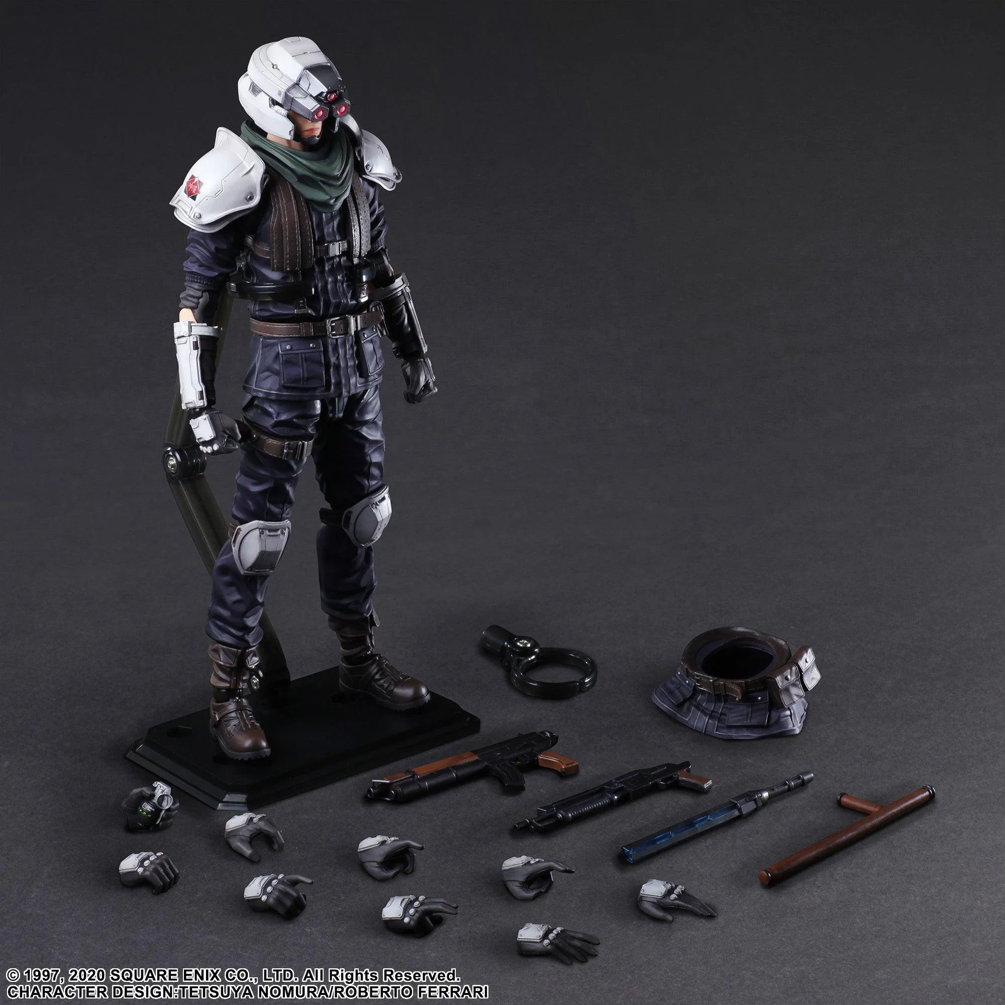 Final Fantasy VII Remake Play Arts Kai Action Figure Shinra Security Officer - Image 4