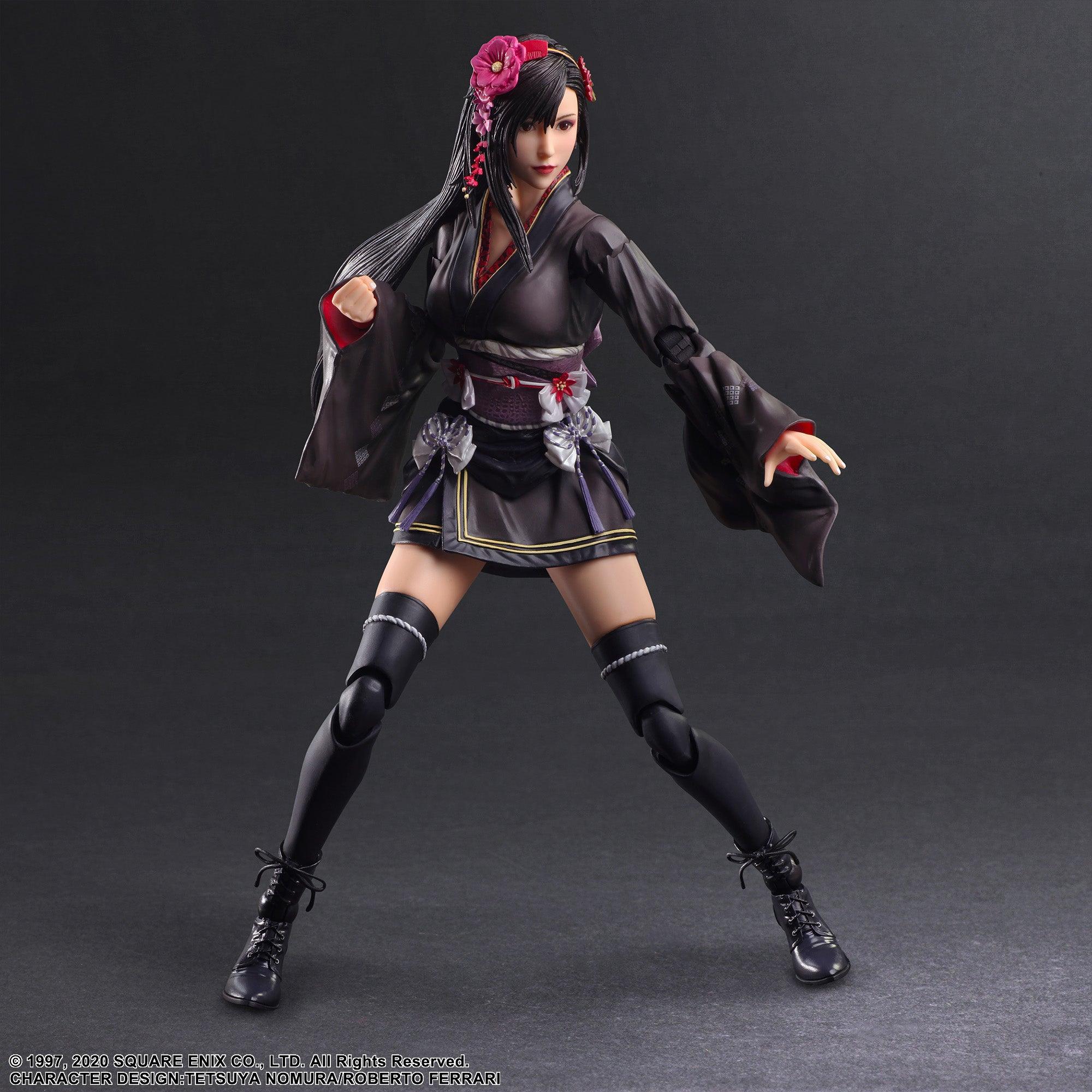 Final Fantasy VII Remake Play Arts Kai Action Figure Tifa Lockhart Exotic Dress Ver. - Image 3