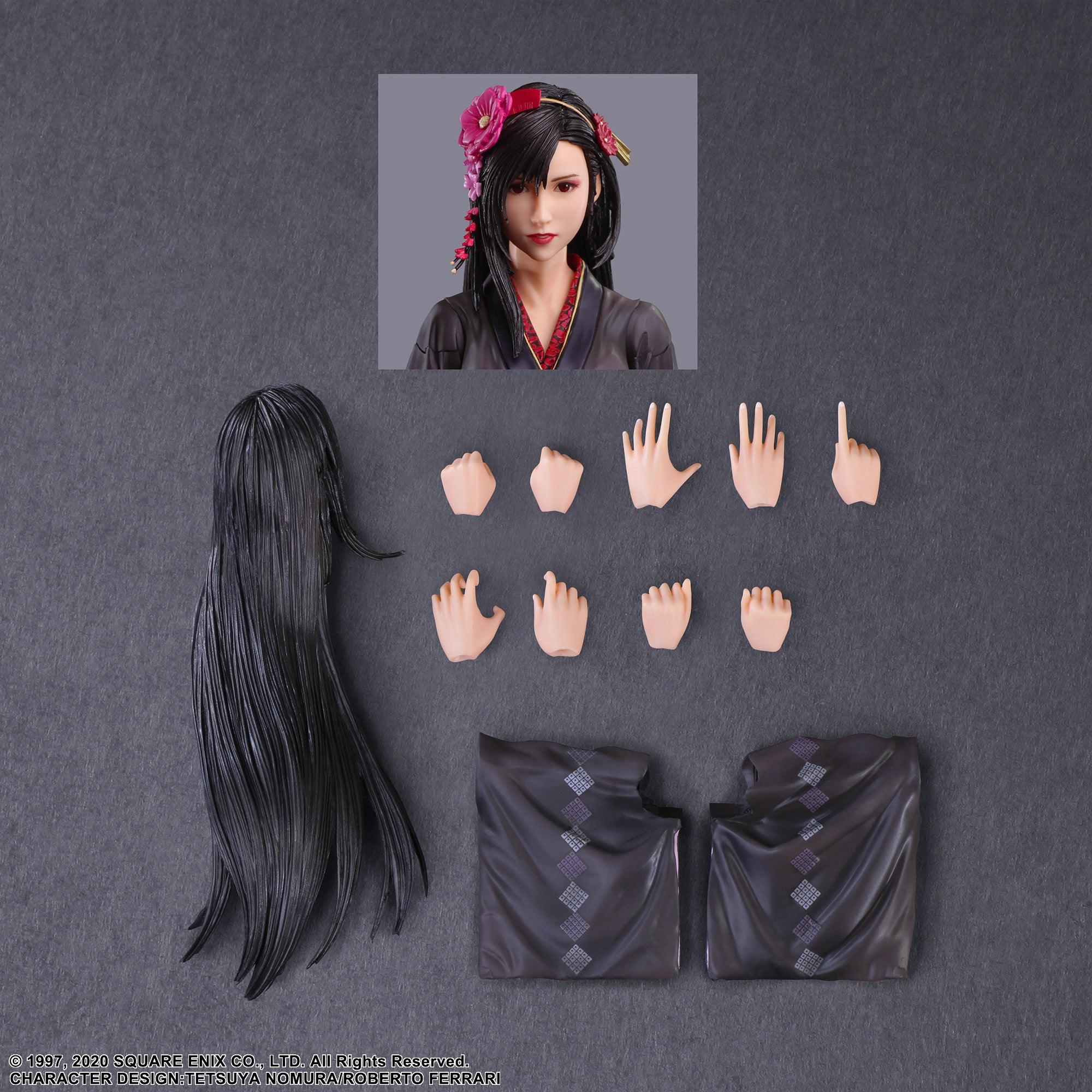 Final Fantasy VII Remake Play Arts Kai Action Figure Tifa Lockhart Exotic Dress Ver. - Image 9