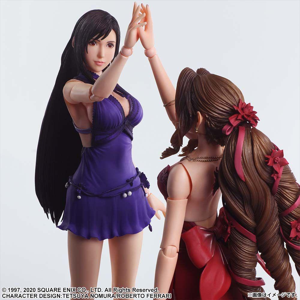Final Fantasy VII Remake Play Arts Kai Action Tifa Lockhart Dress Ver. - Image 10