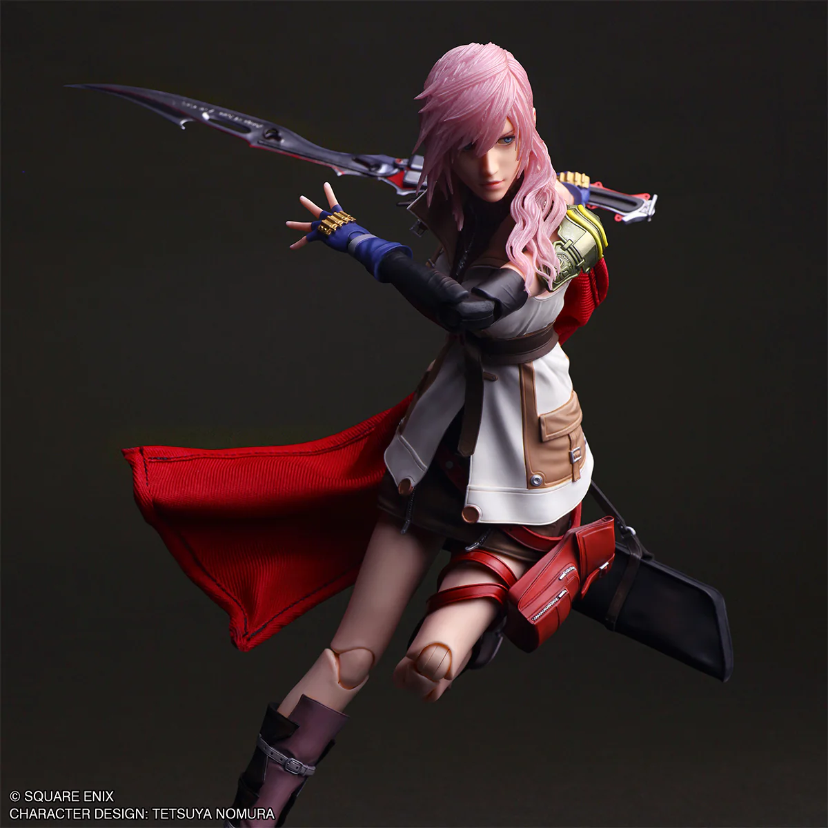 Final Fantasy XIII Play Arts Shin Action Figure - Lightning - Image 4