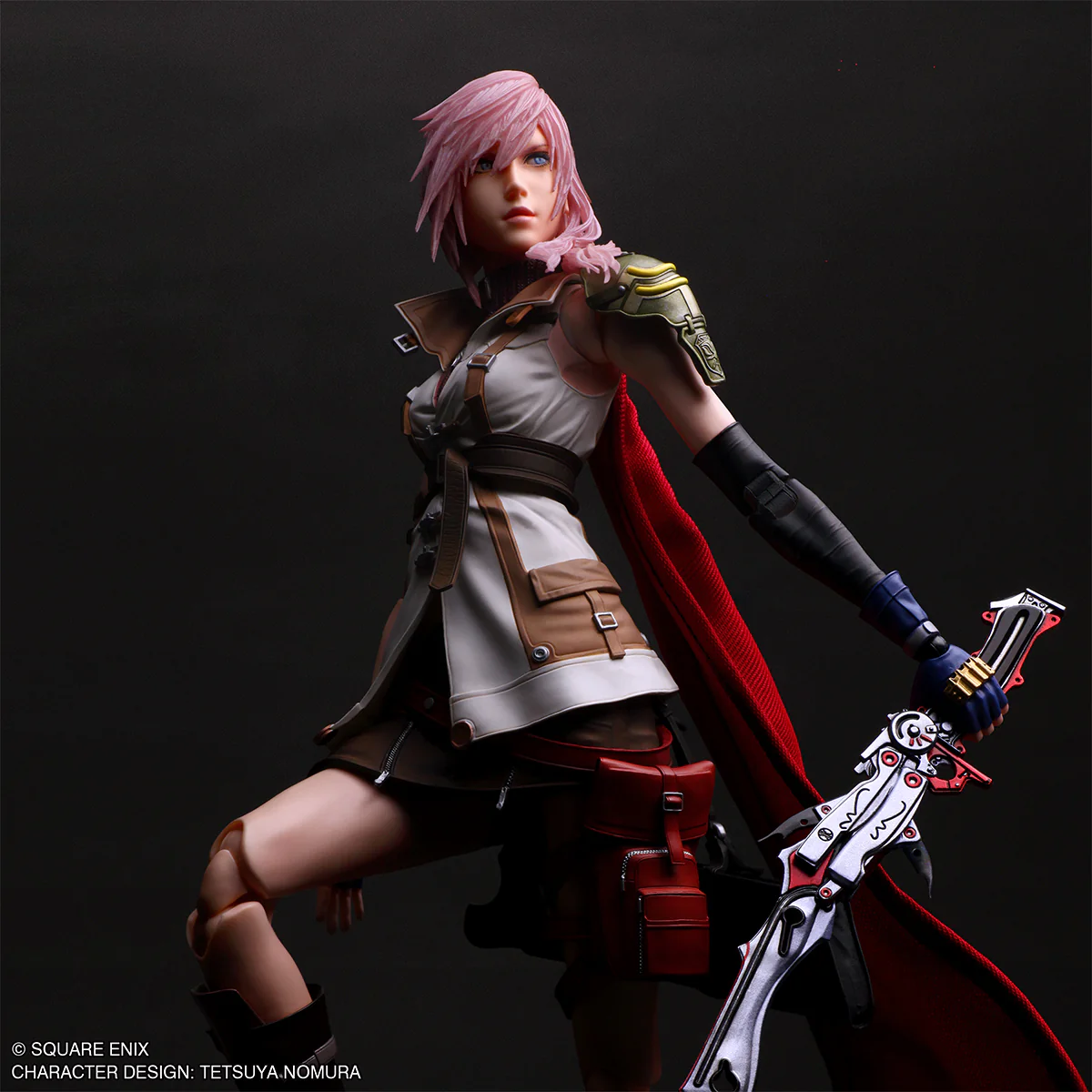 Final Fantasy XIII Play Arts Shin Action Figure - Lightning - Image 7
