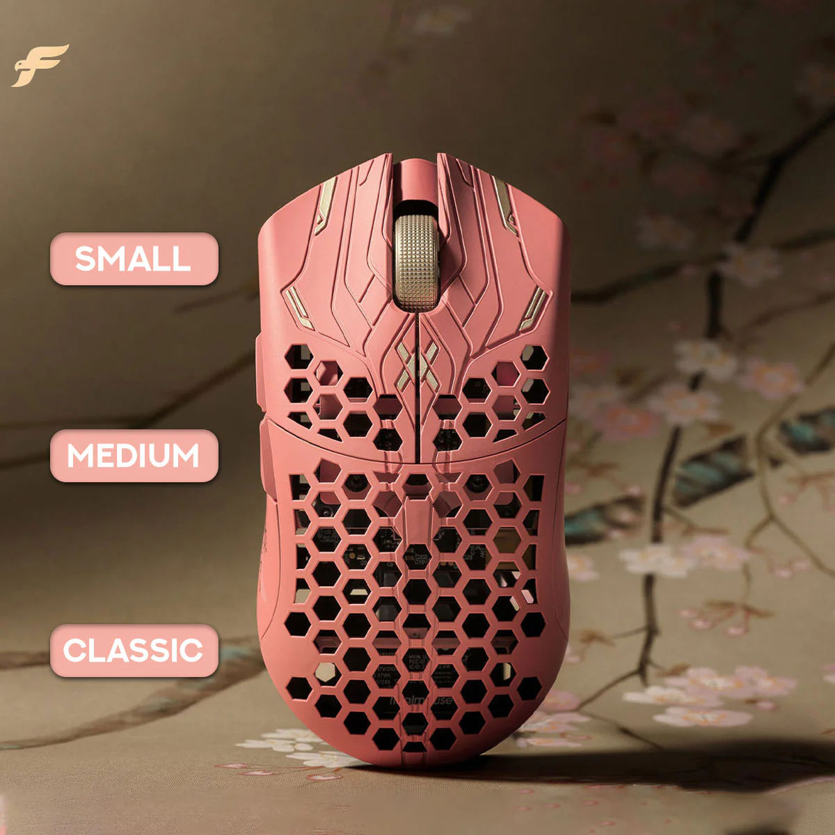 Finalmouse ULX Sakura Wireless Gaming Mouse (Small, Medium, Classic)