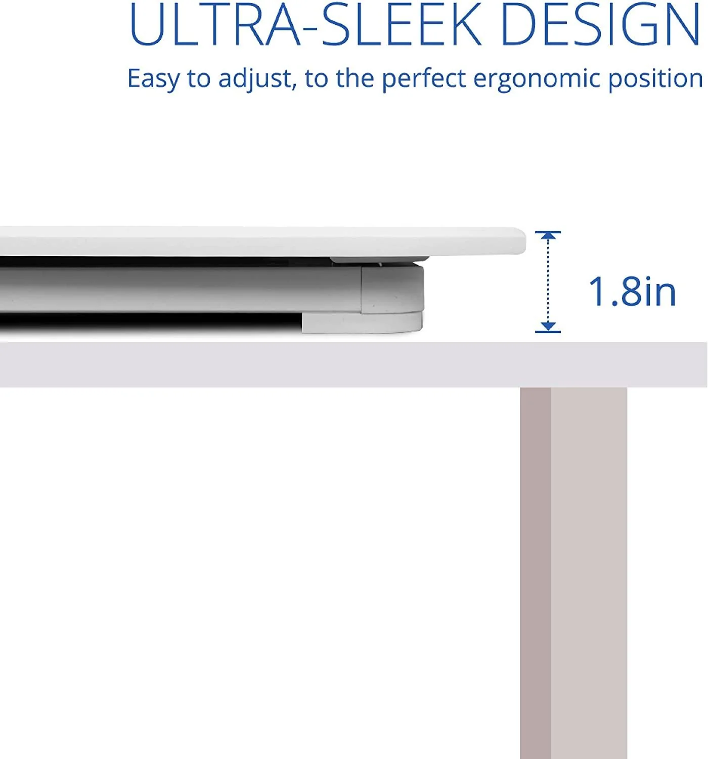 Flexispot Standing Desk Converters ML2 27-Inches (White) - Image 2