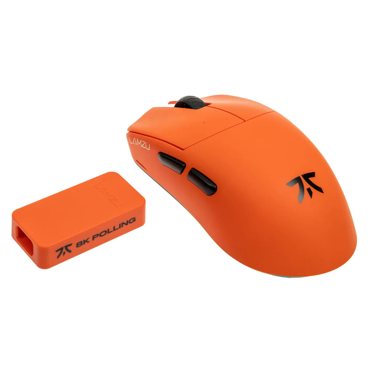 Fnatic x Lamzu MAYA X 8K Wireless Gaming Mouse Fnatic Special Edition (Orange) - Image 3