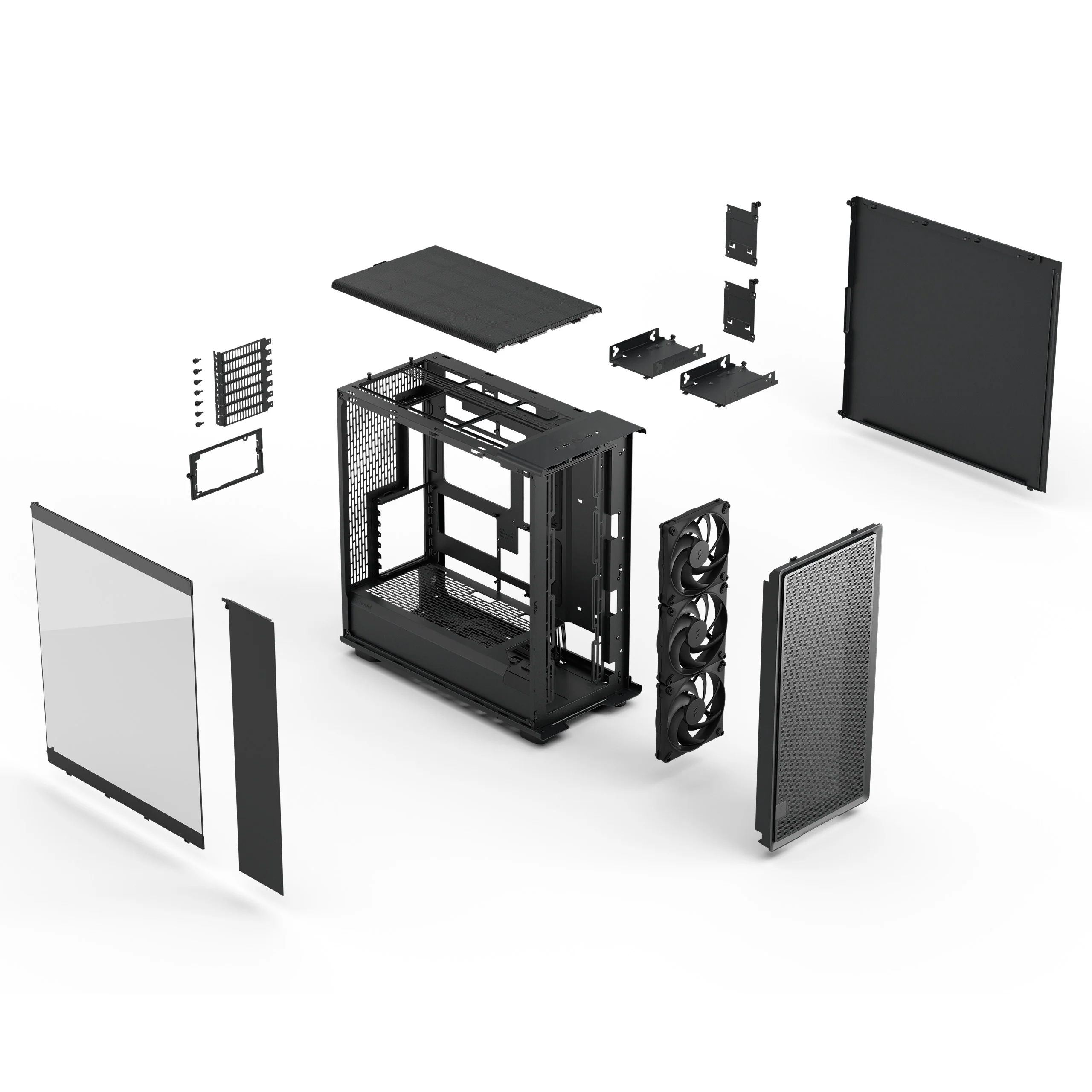 Fractal Design Epoch XL Computer Case (Black TG Light Tint, White TG Clear Tint) - Image 14