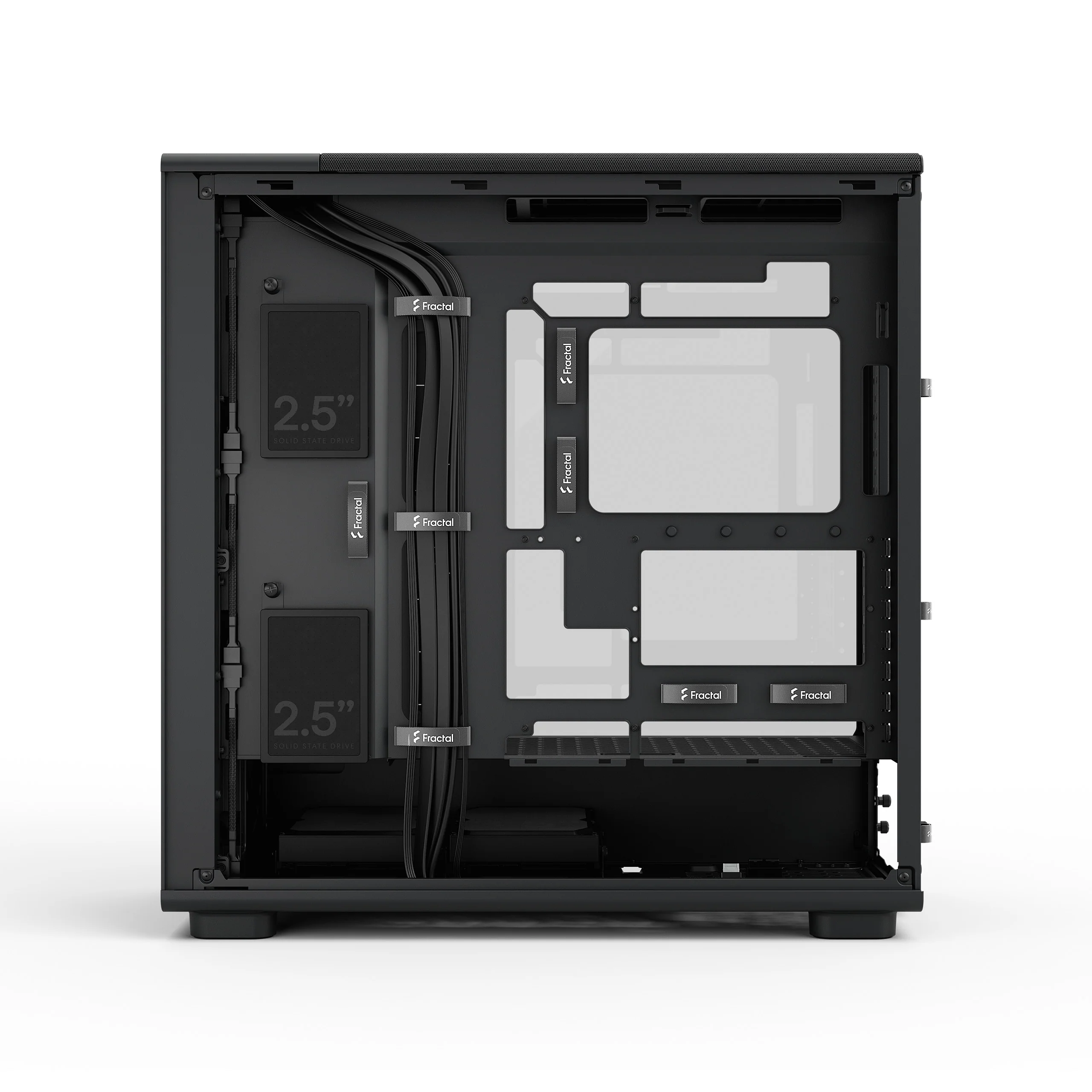 Fractal Design Epoch XL Computer Case (Black TG Light Tint, White TG Clear Tint) - Image 3
