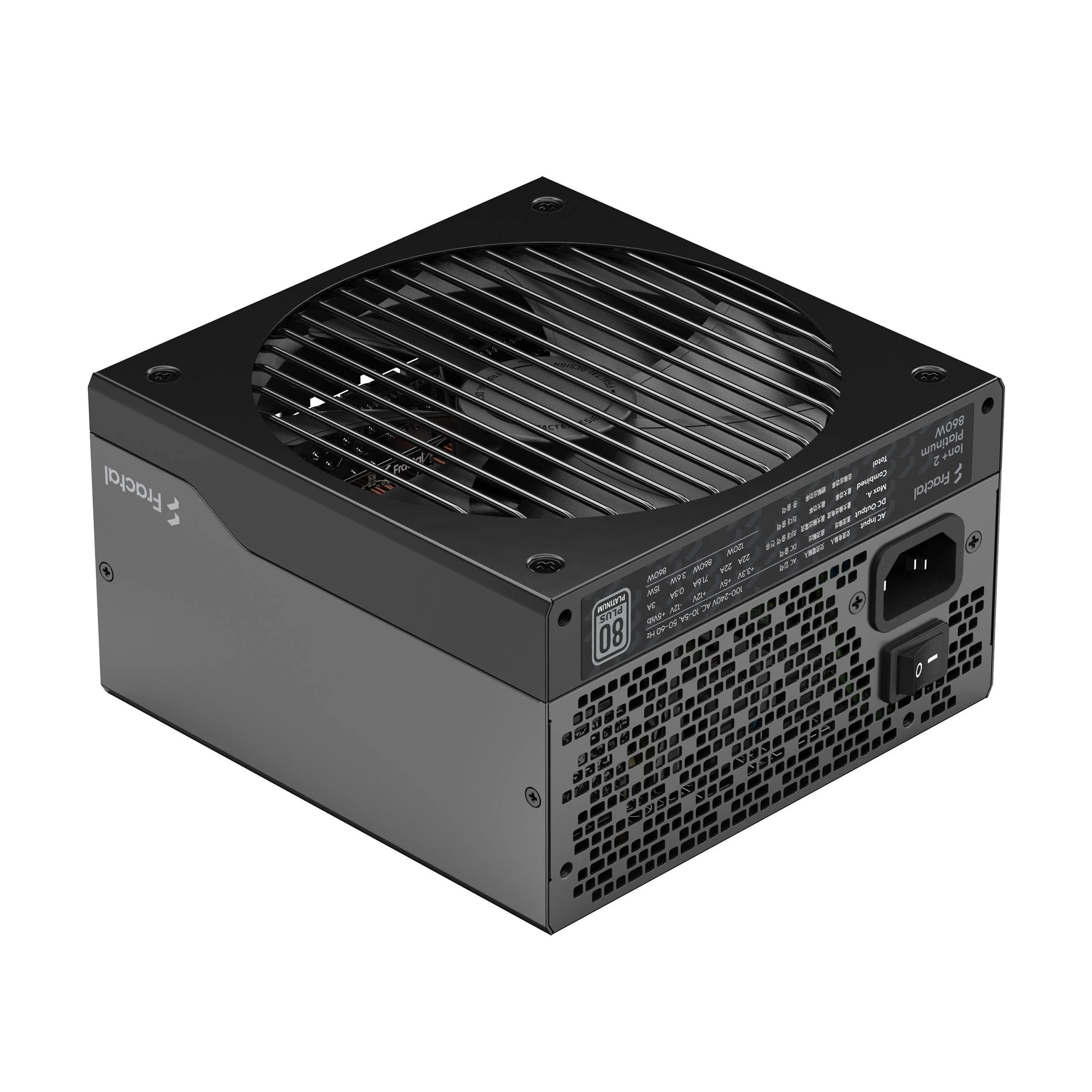 Fractal Design Ion+ 2 Platinum 860W Fully Modular Power Supply (FD-P-IA2P-860) - Image 12