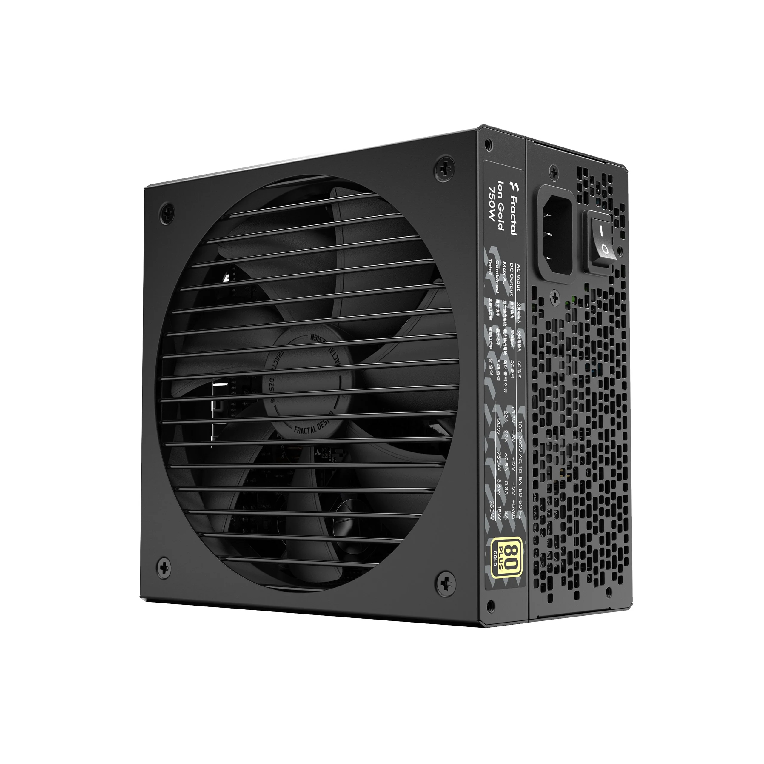 Fractal Design Ion Gold 750W Fully Modular Power Supply (FD-P-IA2G-750) - Image 2