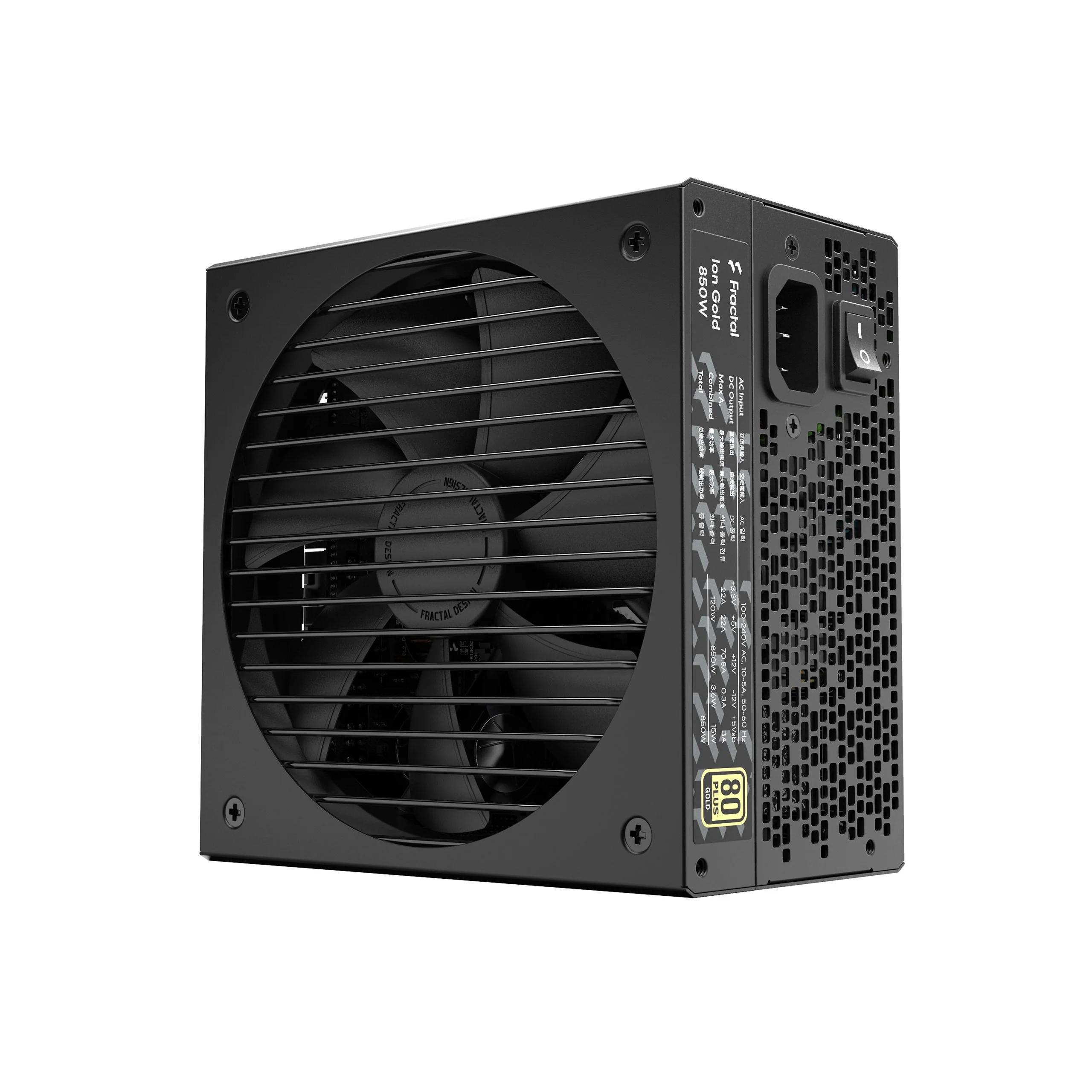 Fractal Design Ion Gold 850W Fully Modular Power Supply (FD-P-IA2G-850) - Image 2
