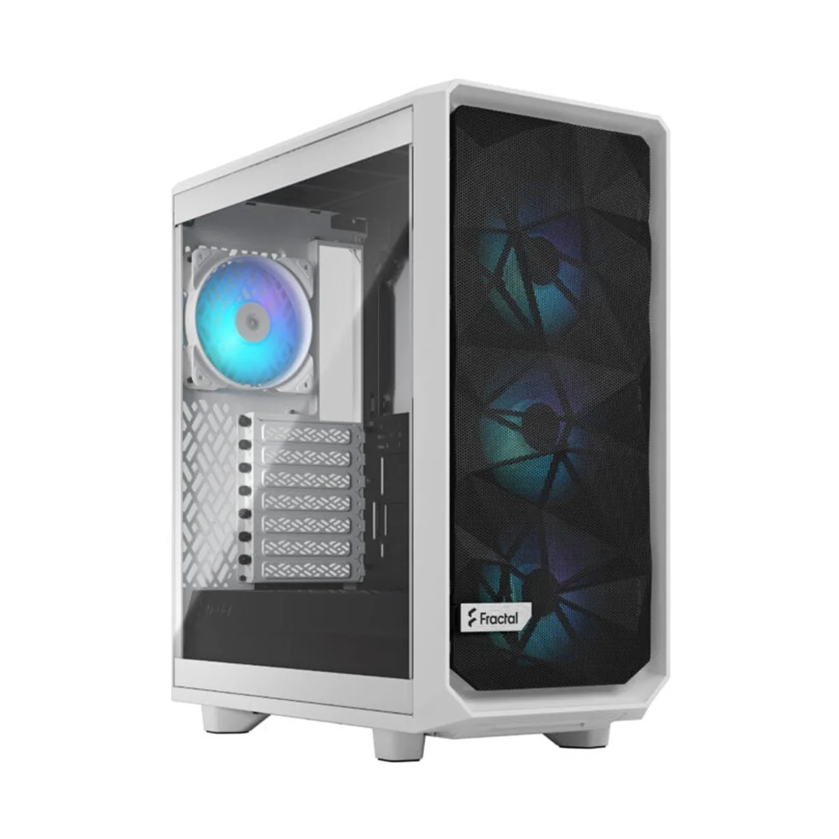Fractal Design Meshify 2 Compact Computer Case (RGB Black TG Light Tint, RGB White TG Clear Tint) (FD-C-MES2C-06, FD-C-MES2C-08) - Image 15