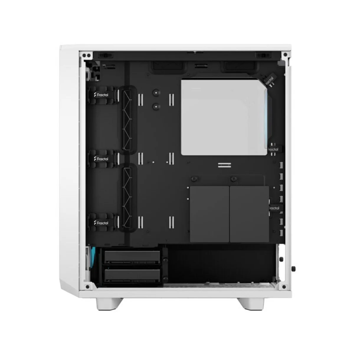 Fractal Design Meshify 2 Compact Computer Case (RGB Black TG Light Tint, RGB White TG Clear Tint) (FD-C-MES2C-06, FD-C-MES2C-08) - Image 25