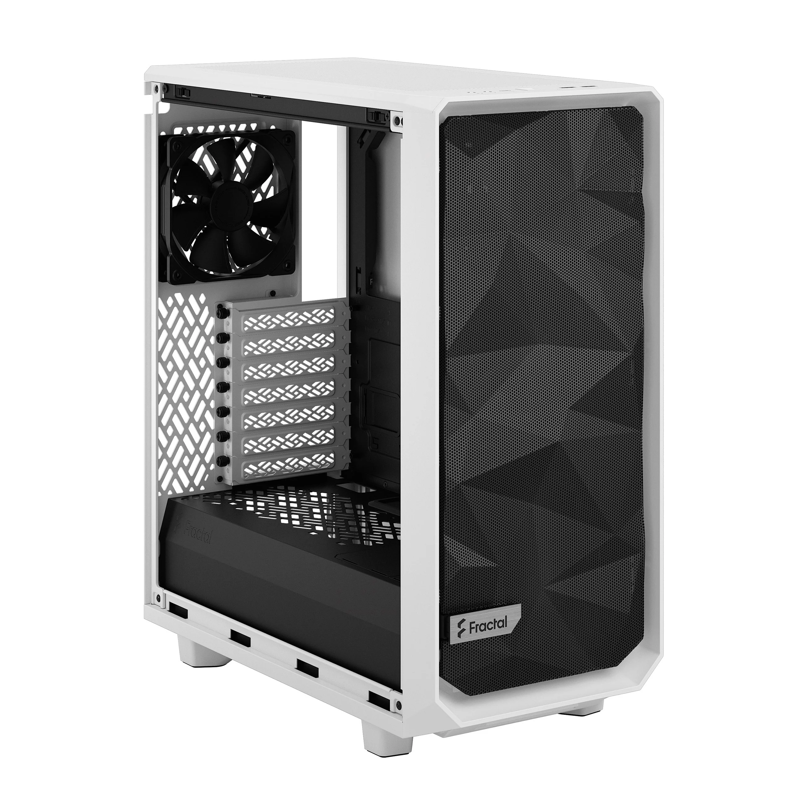 Fractal Design Meshify 2 Compact Computer Case (White TG Clear Tint) (FD-C-MES2C-05) - Image 6