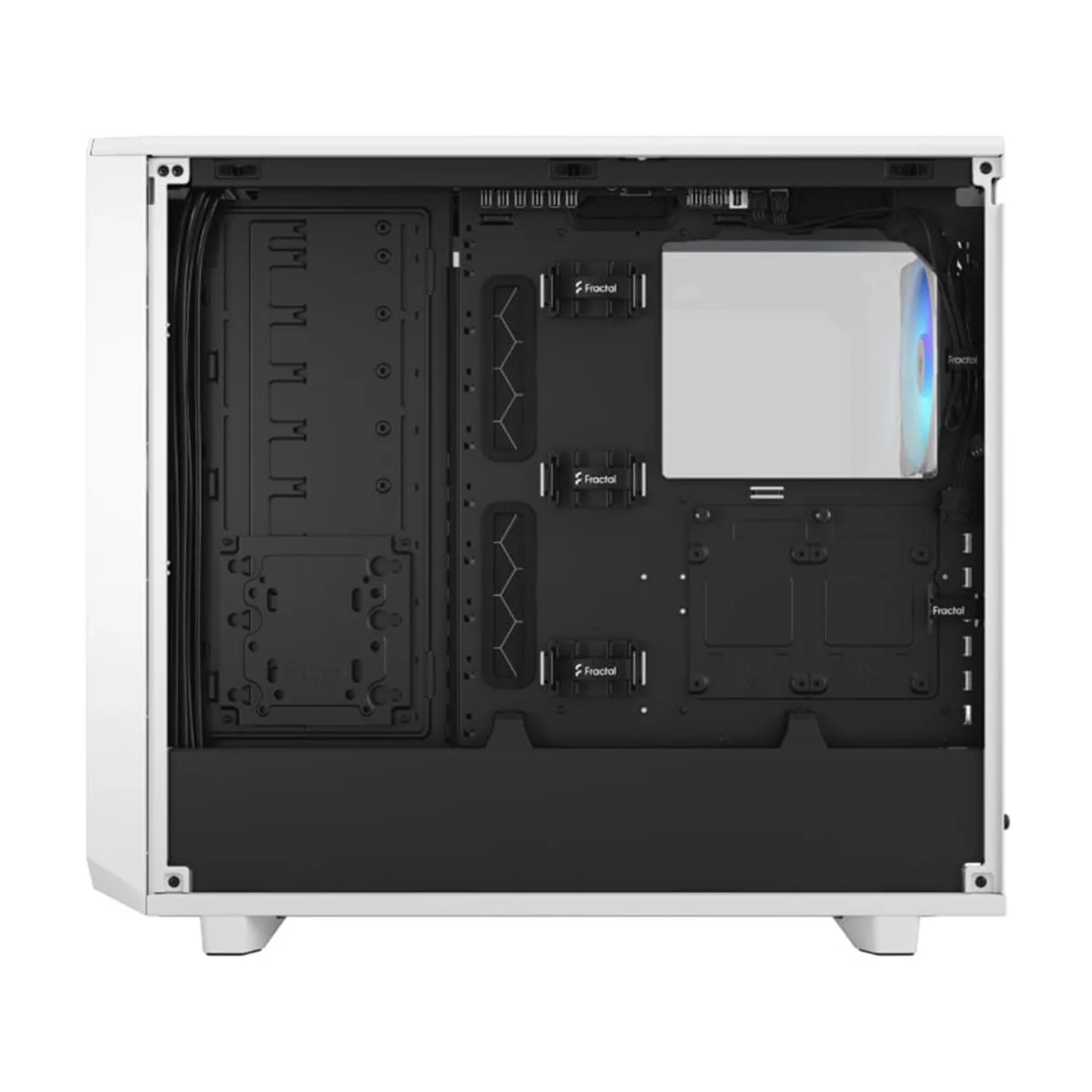 Fractal Design Meshify 2 Computer Case (RGB Black TG Light Tint, RGB White TG Clear Tint) (FD-C-MES2A-06, FD-C-MES2A-08) - Image 24