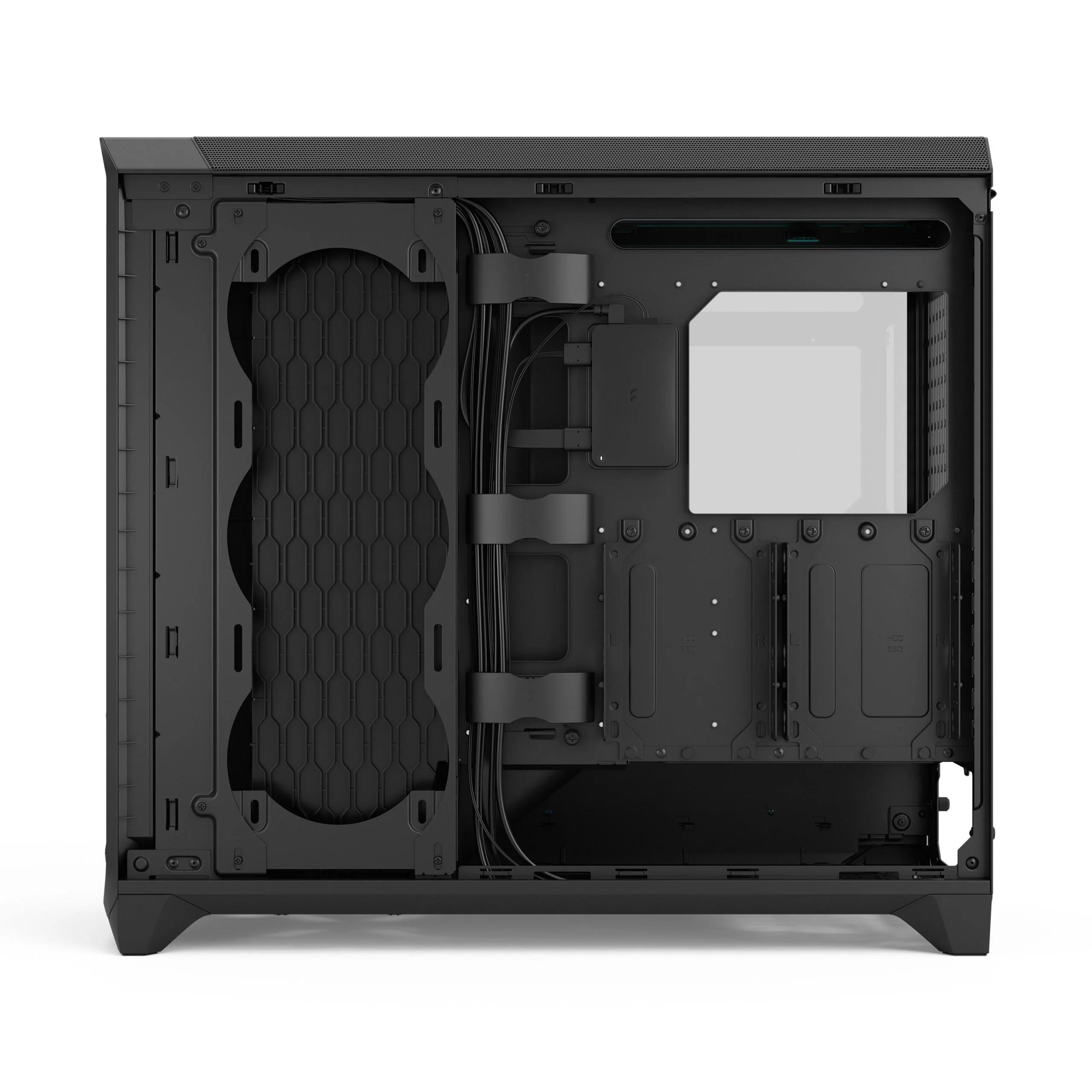 Fractal Design Meshify 3 XL Computer Case (Ambience Pro RGB Black Tempered Glass Light Tint, Ambience Pro RGB White Tempered Glass Clear Tint) - Image 14